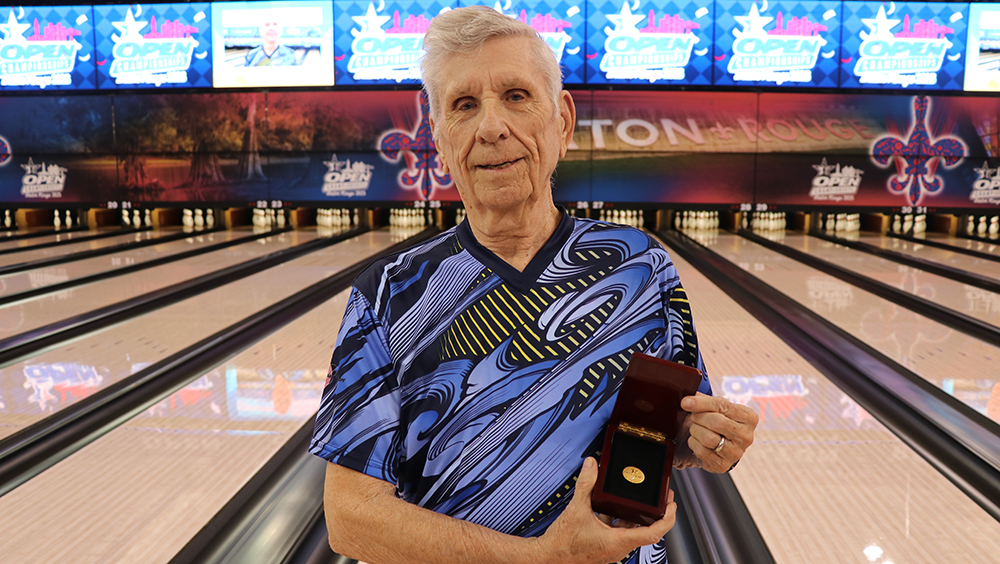 Kenneth Doyle celebrates 50 years at the USBC Open Championships